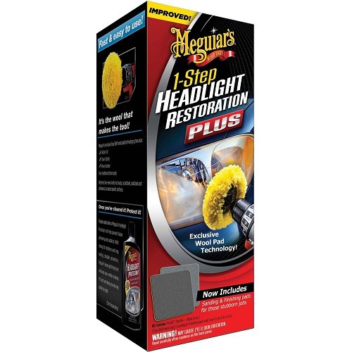  MEGUIAR'S renovation kit for headlights and optics - UC04035 