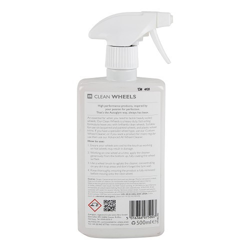Clean Wheels Detergente per cerchi Autoglym 500ml - UC04071