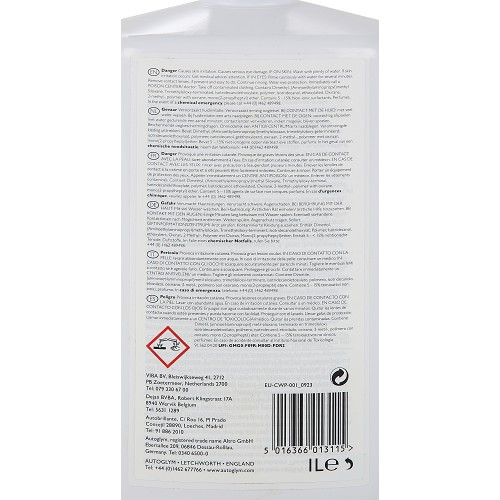 Shampoo Ceramic wash and protect Autoglym 1L - UC04078