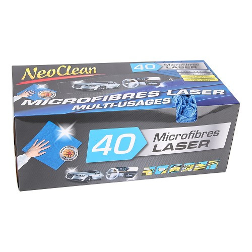 Packung mit 40 Neoclean Laser Mikrofasern 160gsm - UC04094