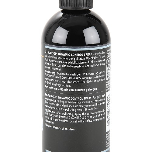 Residue Cleaner Polish dynamic control spray Autosol 500ML - UC04114