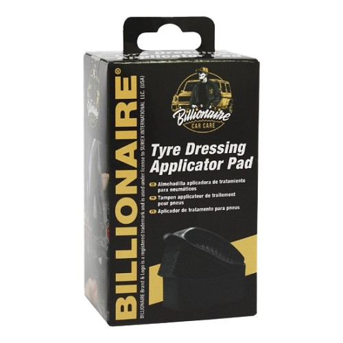     
                
                
    Tampon applicateur pour brillant pneus Billionaire - UC04116

