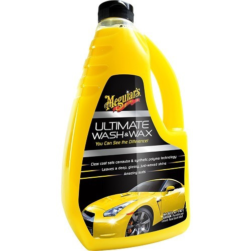     
                
                
    Shampoing ultime MEGUIAR'S Ultimate Wash and Wax pour carrosserie - bidon - 1420ml - UC04416
