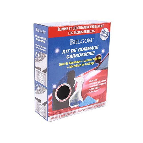  Kit polimento Belgom - Descontaminação da carroçaria - UC04455-4 