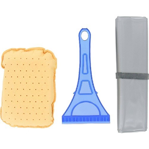     
                
                
    Kit hiver complet pour pare-brise et vitres - 3 accessoires - UC04485
