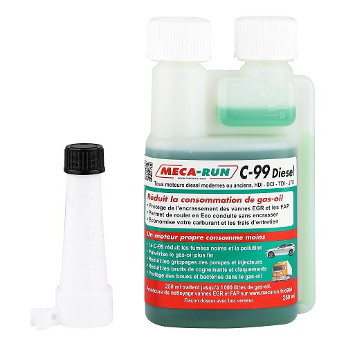     
                
                
    MECARUN C99 Diesel - fuel economy treatment 250ml - UC04519
