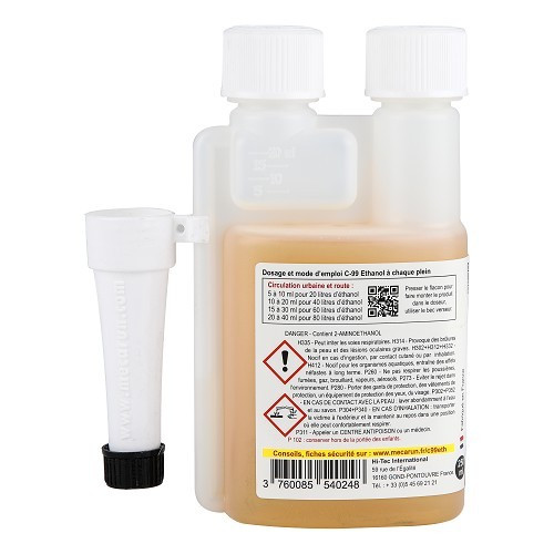  MECARUN C99 Etanol - tratamento para economia de combustível 250ml - UC04524-1 