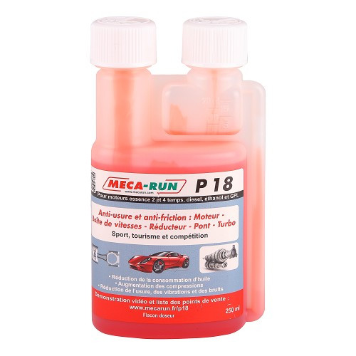     
                
                
    MECARUN P18 anti-wear and anti-friction - oil treatment 250ml - UC04542
