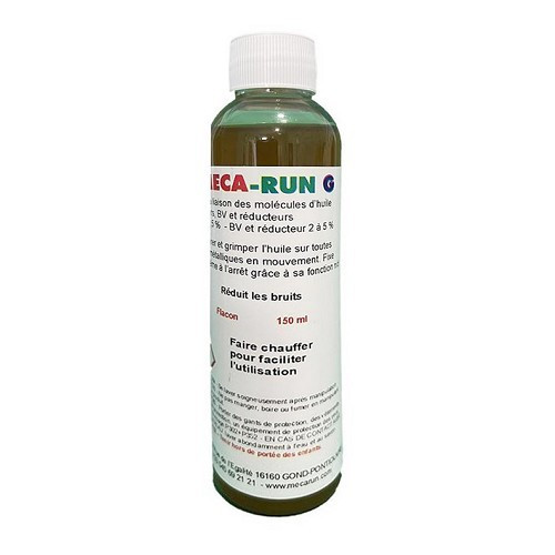  MECARUN G anti-ruído caixa de velocidades e eixo - tratamento de óleo 150ml - UC04545 