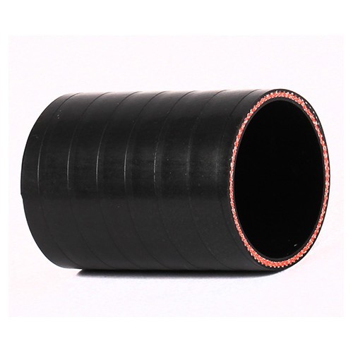  SAMCO straight silicone fitting hose, matt black - 51 mm - UC14000-1 