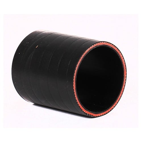  SAMCO straight hose with matt black silicon fitting - 57 mm - UC14010-1 