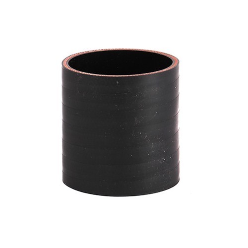  SAMCO straight fitting hose in matt black silicone - 65 mm - UC14025 