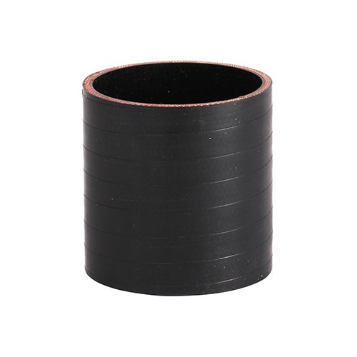  SAMCO manguera recta de silicona negra mate - 70 mm - UC14035 