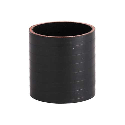  SAMCO straight fitting hose in matt black silicone - 70 mm - UC14035 