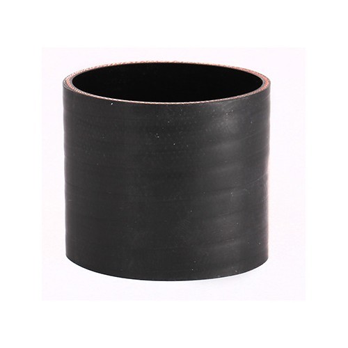  SAMCO straight silicone hose matte black - 80 mm - UC14045 