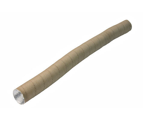 Tuyau D'admission D'air Chauffage En Aluminium - Diamètre 50 Mm, Longueurs 60 à 300 Cm, Ignifuge, Pour Webasto Et Autres