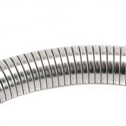  Tubo flessibile di scarico in acciaio inox, 50 mm - 1 m - UC24615-4 