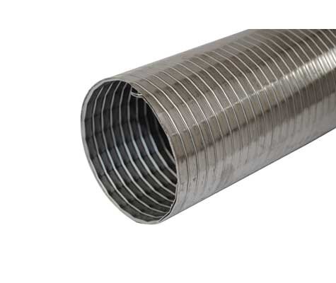 Tuyau D'échappement En Acier Inoxydable V2A (1.4301) – Diamètre 60 Mm, Longueur 0,5 M, Idéal Pour Système échappement Et Soudure