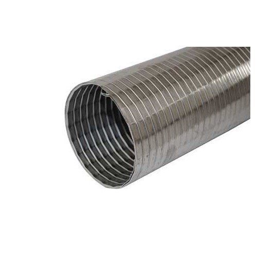  1 m de tubo de acero inoxidable de escape flexible - Diámetro: 65 mm - UC24630-1 