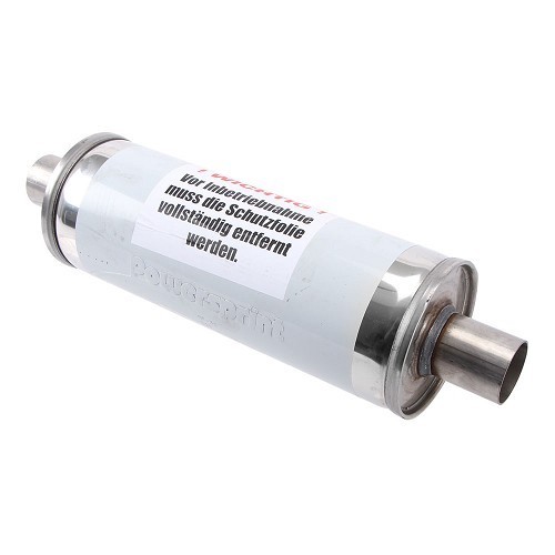  Silenziatore di scarico singolo in acciaio inossidabile (50 mm) - UC24885-3 