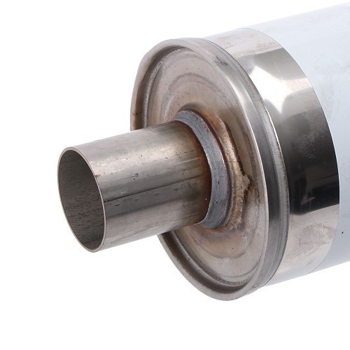  Silenziatore di scarico singolo in acciaio inossidabile (50 mm) - UC24885-5 