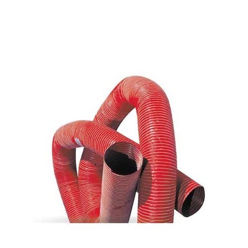 Red neoprene ducting - 40 mm - 90 cm - UC25040 