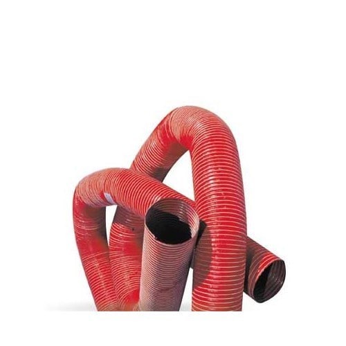  Red neoprene ducting - 76 mm - 90 cm - UC25076 
