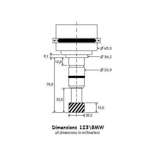  Allumeur électronique 123 ignition pour BMW 6 cylindres "D-jetronic" avec dépression - UC27580-1 