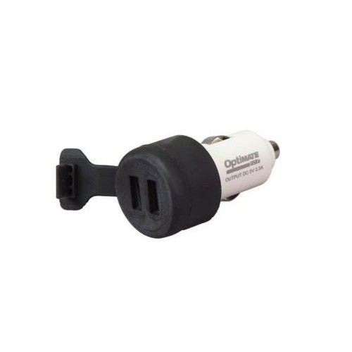     
                
                
    Adaptateur allume-cigare à double sortie USB - UC30080
