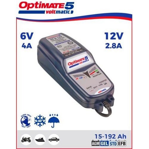  Optimate 5, 6 and 12 Volt battery charger, tester and maintainer - UC30095-2 