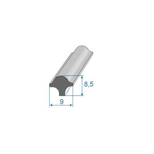  Schlüssel für Windschutzscheibendichtung - 9 x 8,5 mm - UC30640 