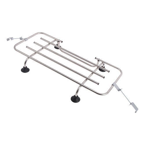  Veronique stainless steel luggage rack with 3 bars and suction cups - UC30920 