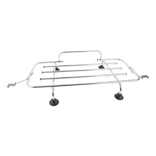  Veronique stainless steel luggage rack with 3 bars and suction cups - UC30920 