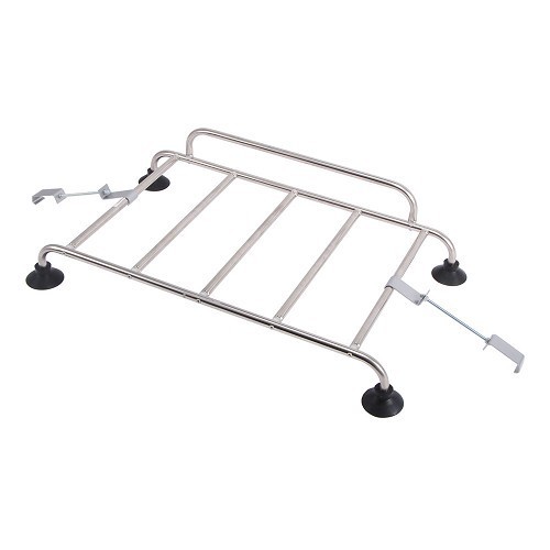  Veronique stainless steel luggage rack with 5 bars and suction cups - UC30940 