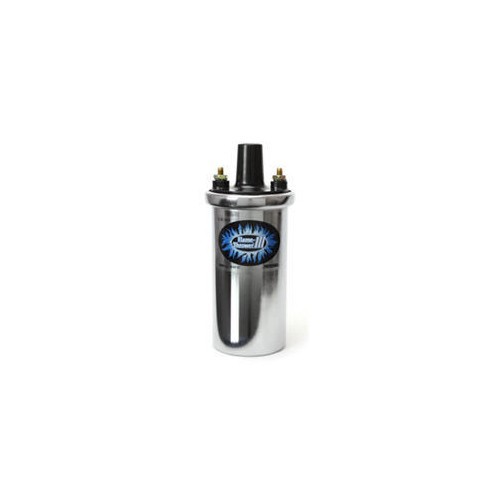     
                
                
    PERTRONIX chrome-plated Flame-Thrower 3 coil - 45,000 volts - 0.32 ohms - 12 V - UC32105

