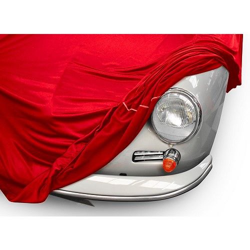 Coverlux inner cover for Peugeot 304 saloon (1969-1980) - Red - UC33290