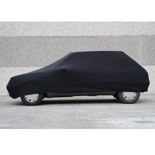 Housse de protection intérieure sur mesure noire pour Peugeot 205. - UC34050-1 