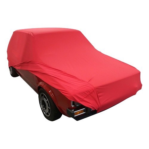  Red custom made inside cover for Volkswagen Golf 1 - UC34090-3 