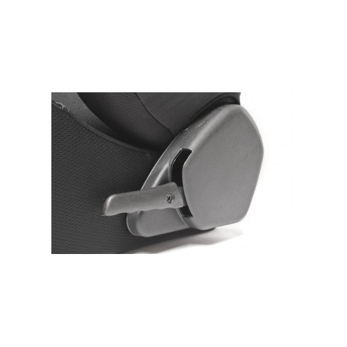  Schalensitz aus schwarzem Stoff - linke Seite - UC35012-2 