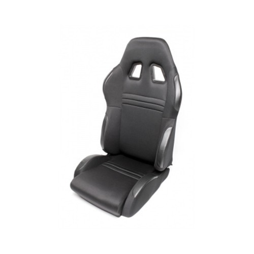  Schalensitz aus schwarzem Stoff - rechte Seite - UC35014 