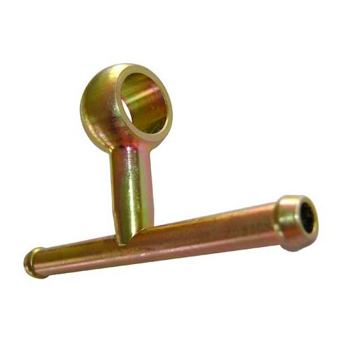 T-shaped banjo union combined with 2 Weber DCOEs - UC40210