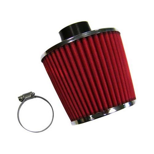  M" type dual-cone air filter chrome-plated nozzle - UC41006-1 