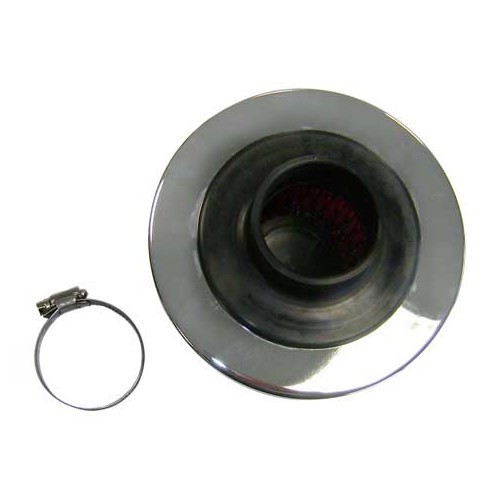 Filtro aria a doppio cono tipo M con ugello cromato - UC41006