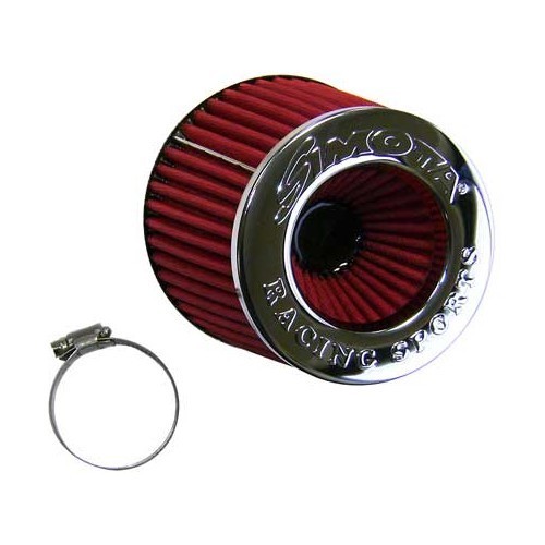     
                
                
    Filtre à air bi-cônes type "M" embout chromé - UC41006
