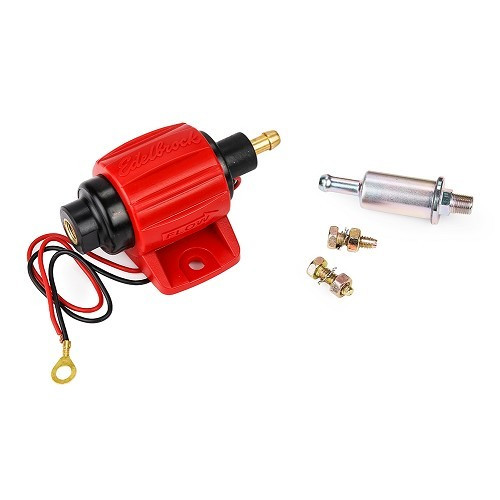     
                
                
    Pompe à essence 12V universelle EDELBROCK 0,27 à 0,48 bar - UC43804
