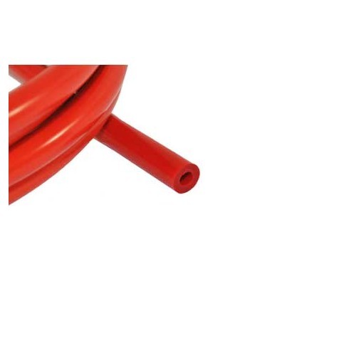  Durite rouge de mise à l'air SAMCO en silicone - 3 mètres - 5mm - UC455541-1 