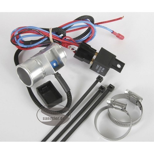  SPAL electronic trigger controller on 45mm water hose - UC49160 