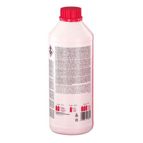 Liquide de refroidissement concentré FEBI G12 - rouge - 1,5 Litres - UC50000-2 