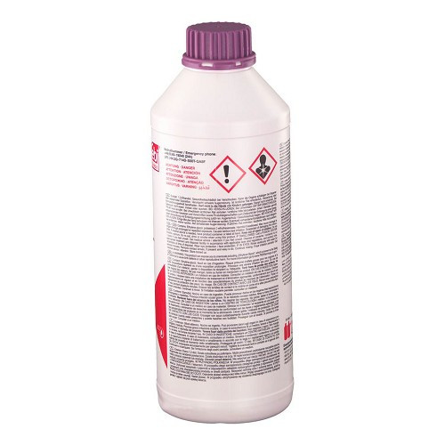  FEBI G12+ concentrated liquid coolant antifreeze - Purple - 1.5 Liter - UC51000-2 