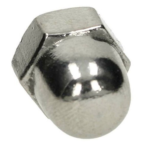  1 Domed chrome nut 6 mm - UC52501-3 